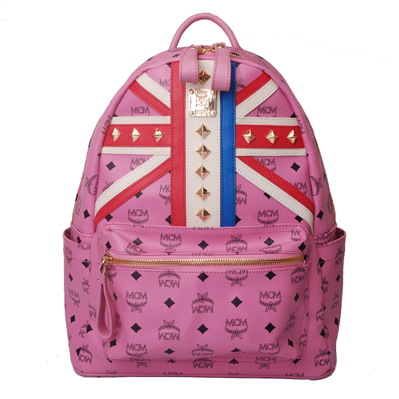 NEW MCM Studded Backpack NO.0059